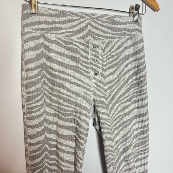 Aerie Waffle Knit Jogger Legging Lounge Pajama Pants Small - Picture 3 of 6